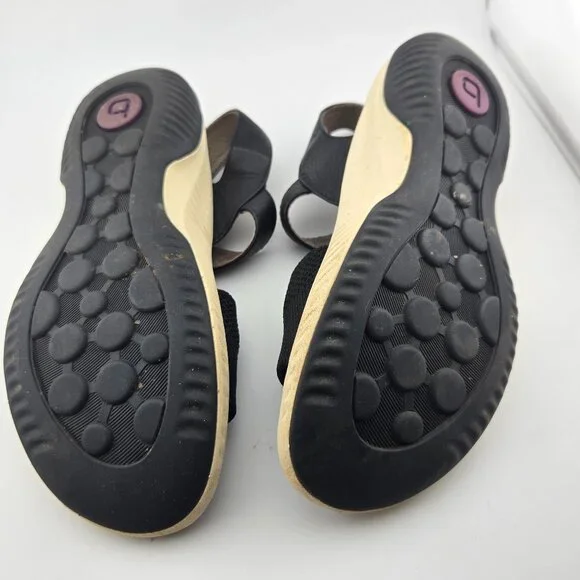 Bionica Avyrl Black Ankle Strap Sandals | Size 7.5M | Comfort Walking shoes - Picture 7 of 9